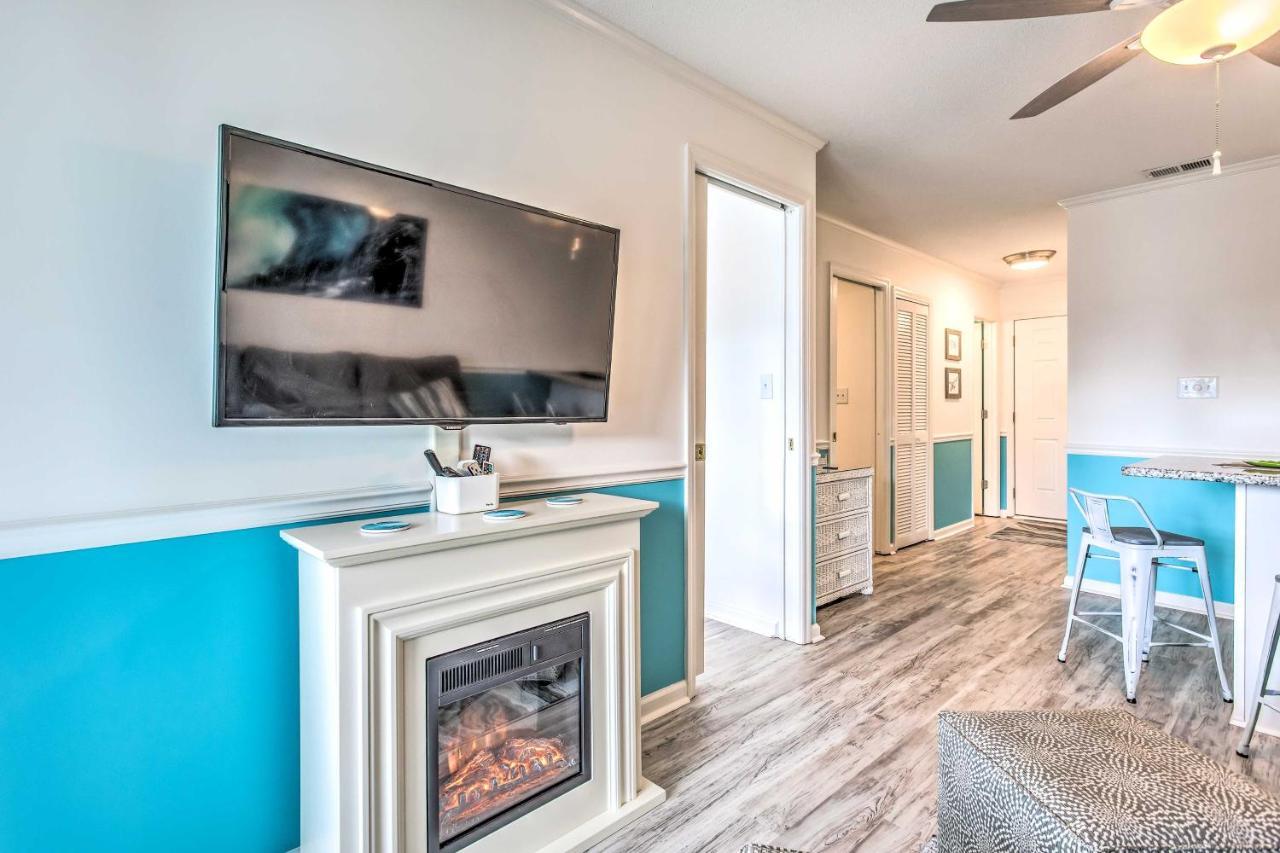 Surfside Beach Escape With Pool - Walk To Ocean! เมอร์เทิลบีช ภายนอก รูปภาพ